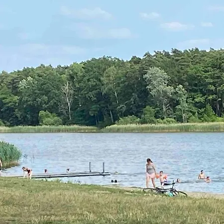 Apartmán Charmantes Ferienhaeuschen In Beetz - In 5 Minuten Am Und Im Wald